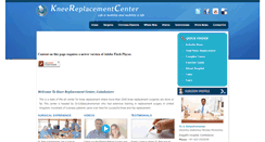 Desktop Screenshot of kneereplacementcenter.org